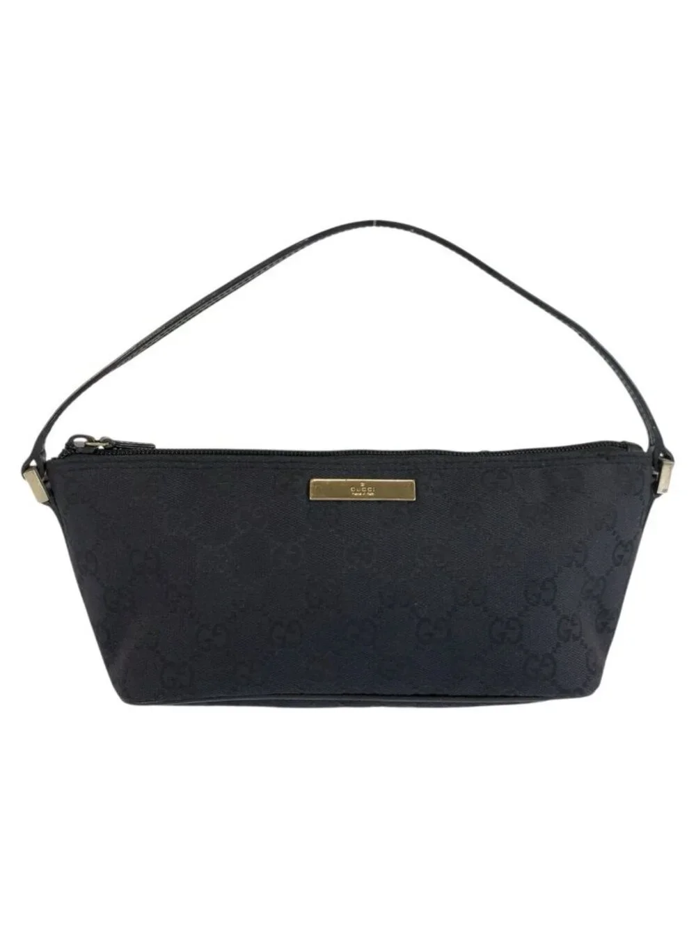 Gucci Black Silver 039 Handbag Pouch